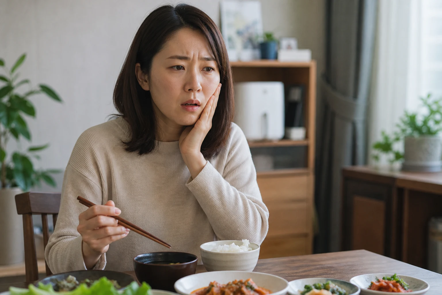 어금니 씹을 때 통증